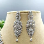Noor Royale American Diamond Bridal Necklace Set | SDN1104 - Image 5