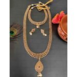 Choker and long necklace Combo Set - Image 2
