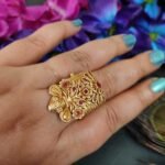Rajwadi Matte Finger Ring - Image 2