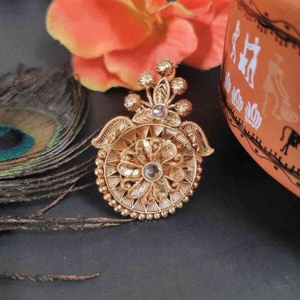 Rajwadi Gold Plated Ring SDFR014