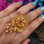 Rajwadi Gold Plated Ring - Image 2