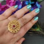 Rajwadi Gold Plated Ring