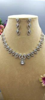 Eternal Sparkle American Diamond Set | SDN1123 - Image 4