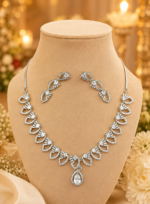 Eternal Sparkle American Diamond Set | SDN1123 - Image 2